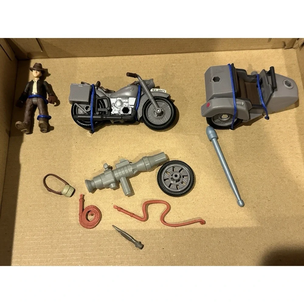 Disney Indiana Jones Worlds Of Adventure Indy Motorcycle and Sidecar